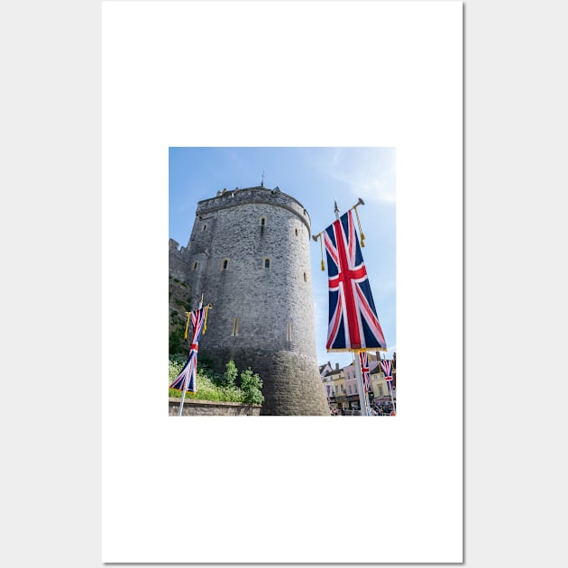 Windsor Castle tower view Wall Art by TDArtShop